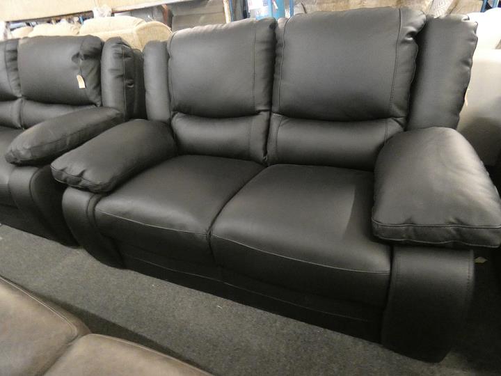 Black Leather Sofas Chairs Top, Italian Leather Sofa Clearance