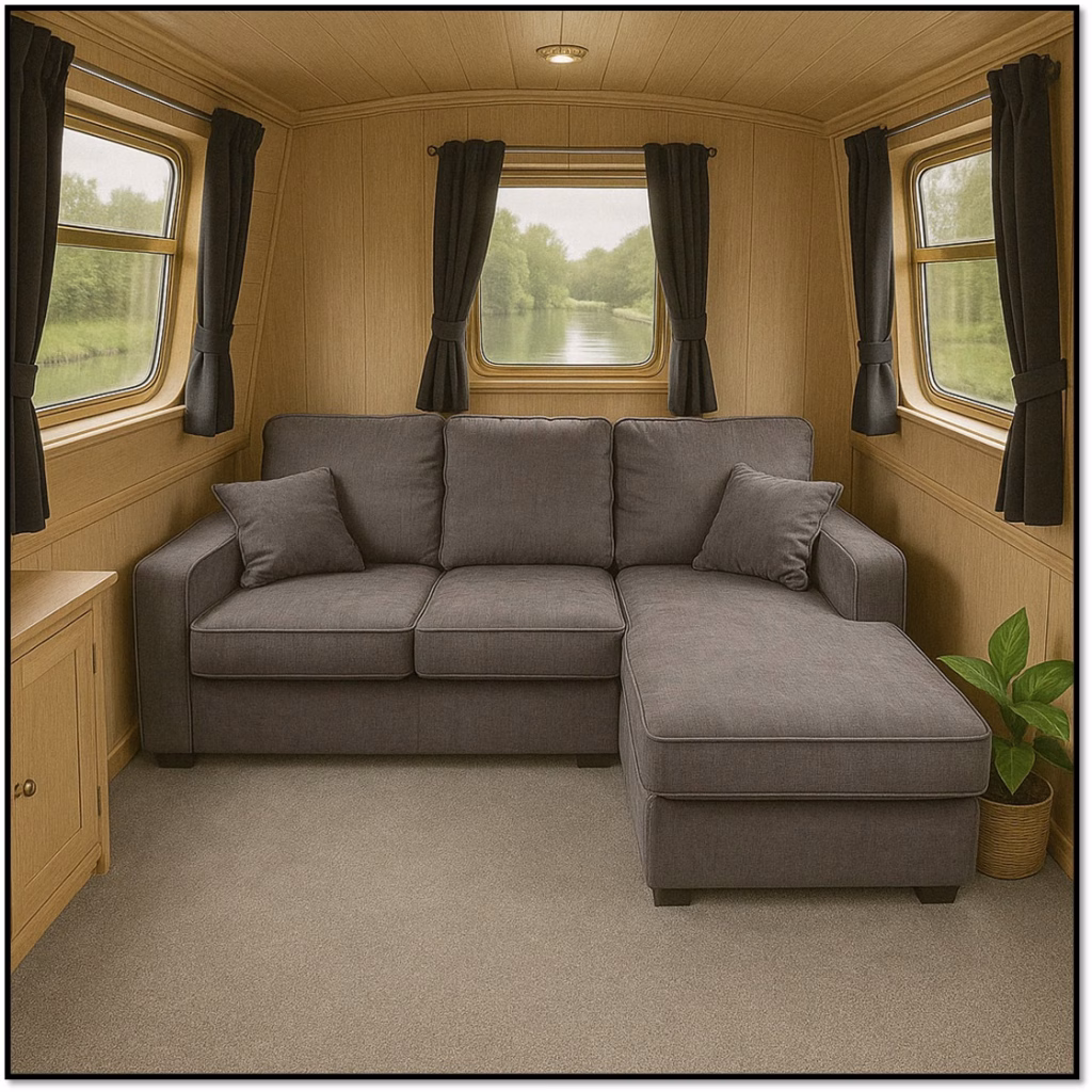 Sofas and Upholstery for Narrowboats and Canal Barges