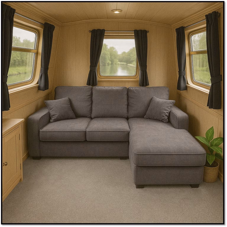 Sofas and Upholstery for Narrowboats and Canal Barges