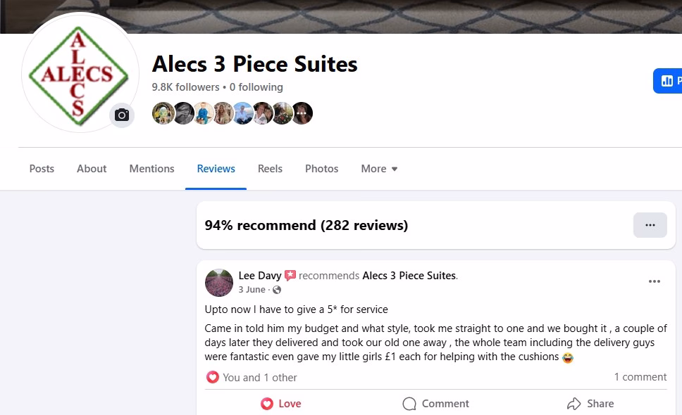 Why our Customers keep coming back to Alec’s