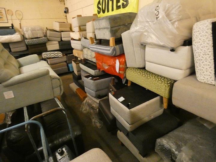 Sofa #16462 at Alec's clearance warehouse, Bolton