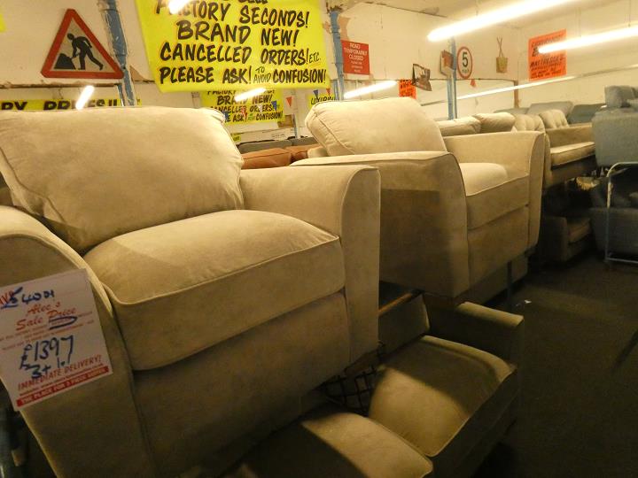 Sofa #16355 at Alec's clearance warehouse, Bolton