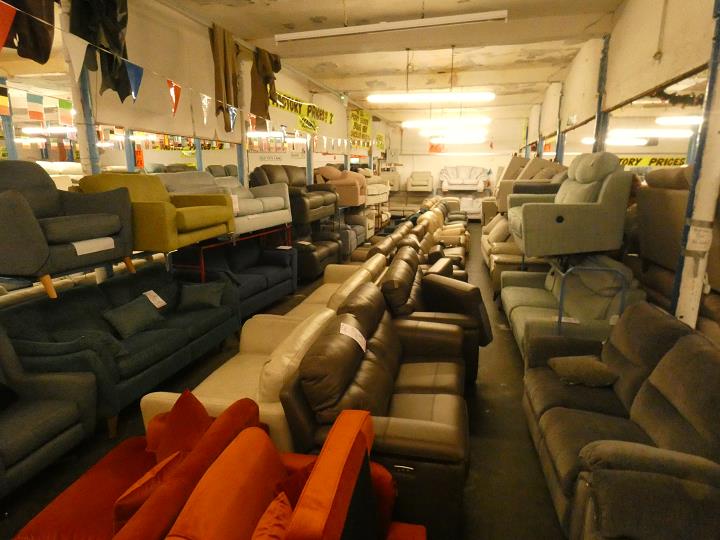Sofa #16278 at Alec's clearance warehouse, Bolton