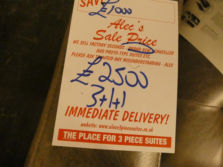 Sofa #16222 at Alec's clearance warehouse, Bolton