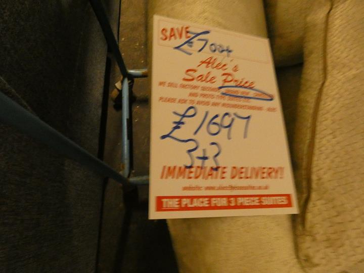 Sofa #16203 at Alec's clearance warehouse, Bolton