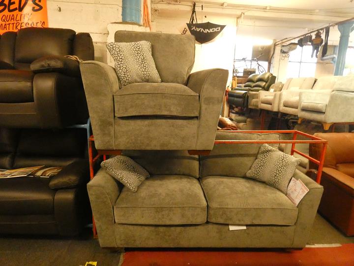 Sofa #16125 at Alec's clearance warehouse, Bolton
