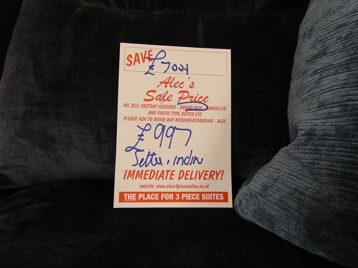 Sofa #15071 at Alec's clearance warehouse, Bolton