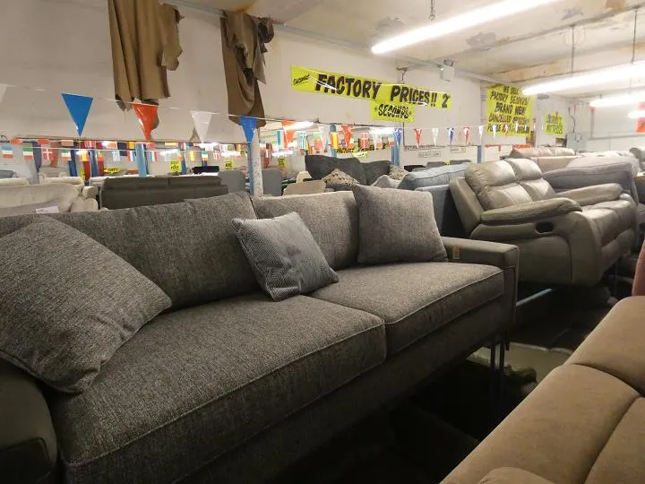 Sofa #14849 at Alec's clearance warehouse, Bolton