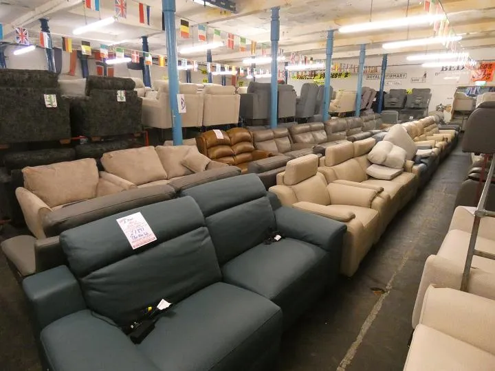 Sofa #14840 at Alec's clearance warehouse, Bolton