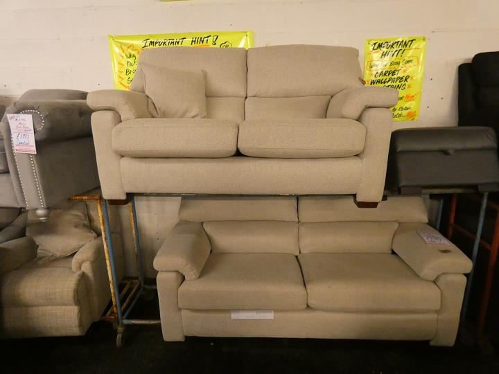 Sofa #15017 at Alec's clearance warehouse, Bolton