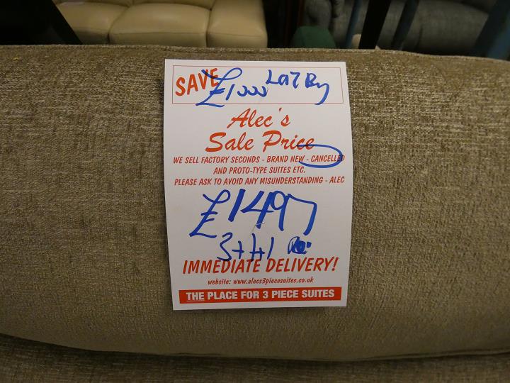 Sofa #14993 at Alec's clearance warehouse, Bolton