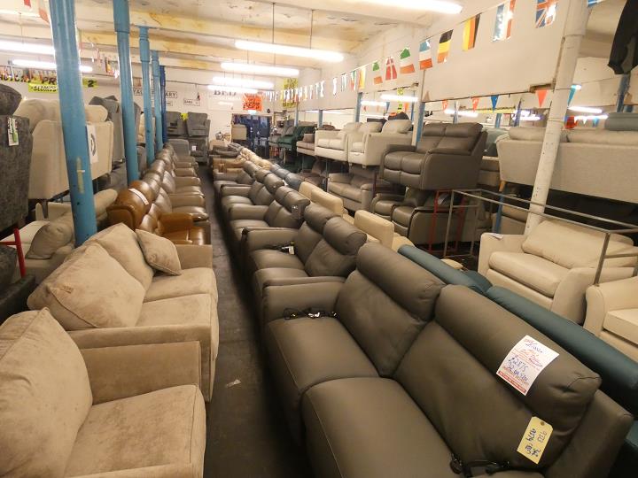 Sofa #14979 at Alec's clearance warehouse, Bolton