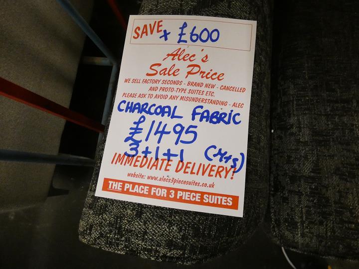 Sofa #14964 at Alec's clearance warehouse, Bolton
