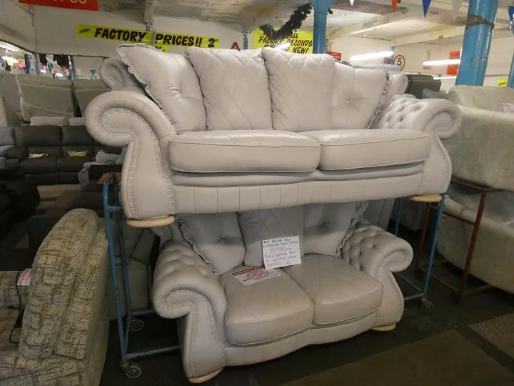 Sofa #14754 at Alec's clearance warehouse, Bolton