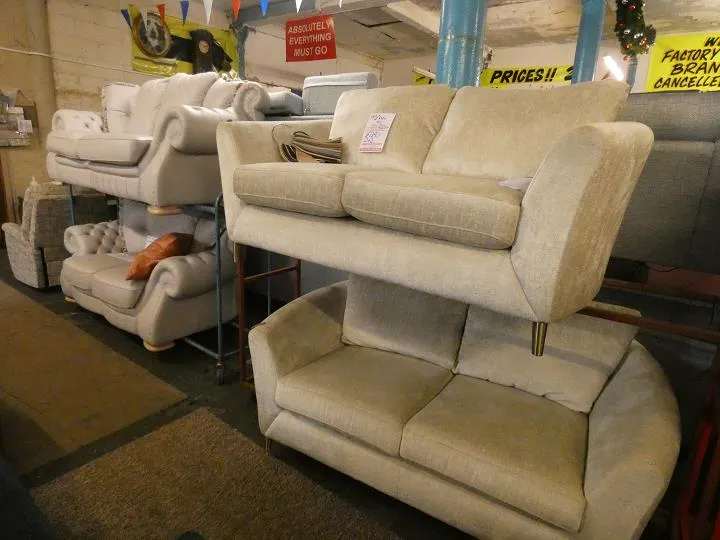 Sofa #14757 at Alec's clearance warehouse, Bolton