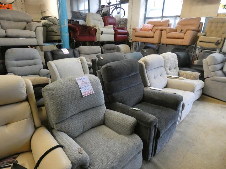 Sofa #14912 at Alec's clearance warehouse, Bolton