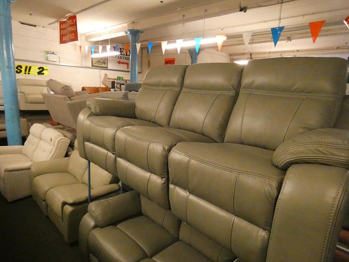 Sofa #14895 at Alec's clearance warehouse, Bolton