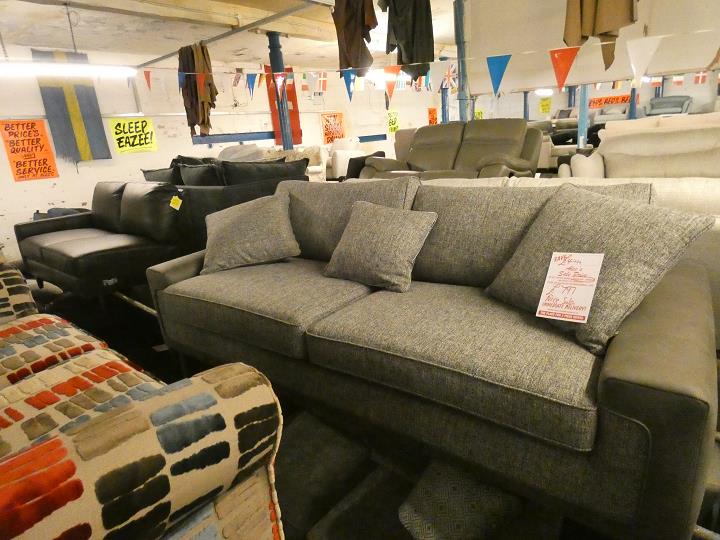 Sofa #14650 at Alec's clearance warehouse, Bolton
