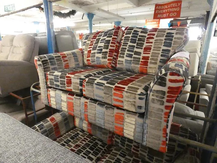 Sofa #14548 at Alec's clearance warehouse, Bolton