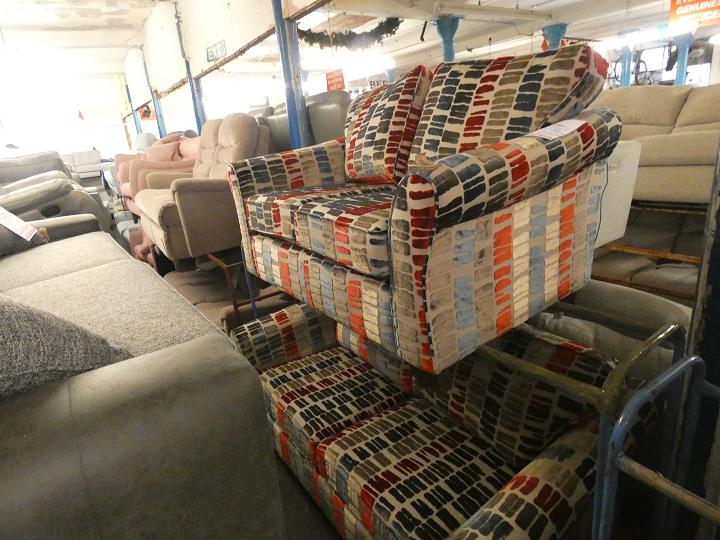 Sofa #14656 at Alec's clearance warehouse, Bolton