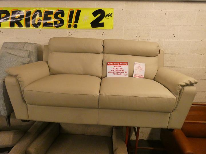 Sofa #14634 at Alec's clearance warehouse, Bolton