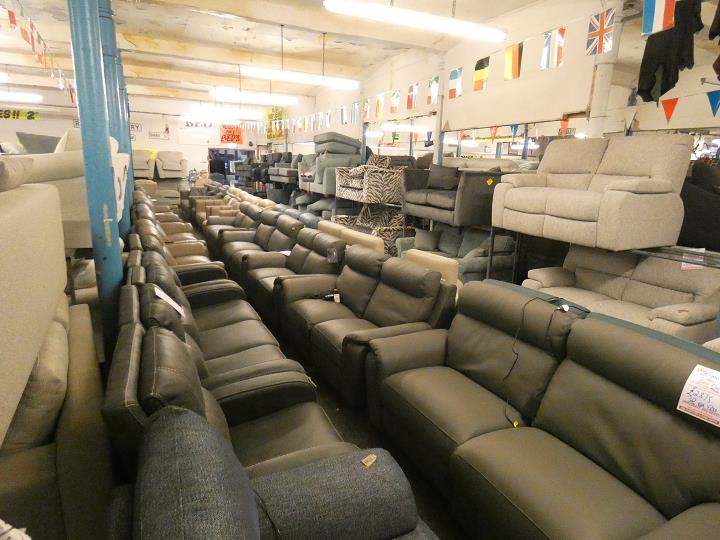 Sofa #14480 at Alec's clearance warehouse, Bolton