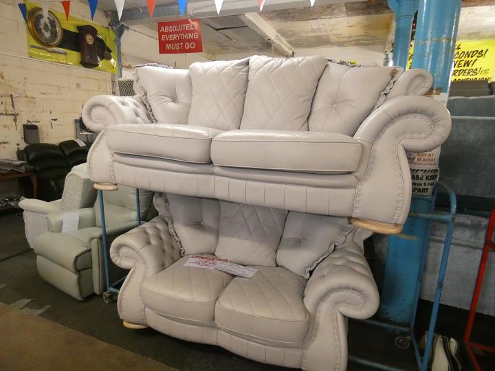 Sofa #14463 at Alec's clearance warehouse, Bolton