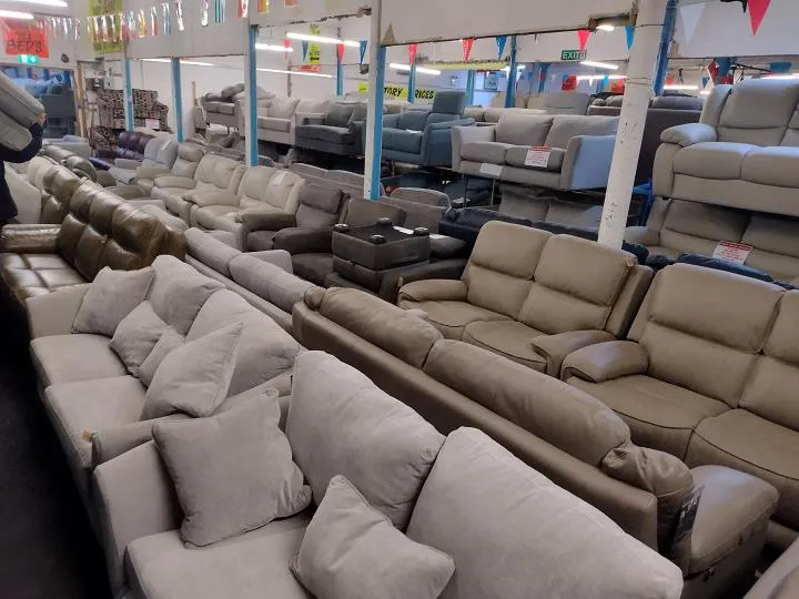 Sofa #11940 at Alec's clearance warehouse, Bolton
