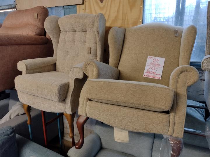 Sofa #12134 at Alec's clearance warehouse, Bolton