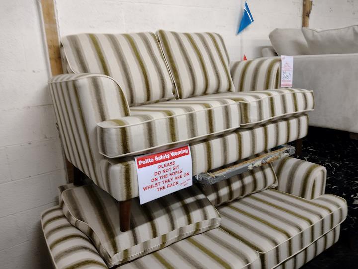 Sofa #12058 at Alec's clearance warehouse, Bolton