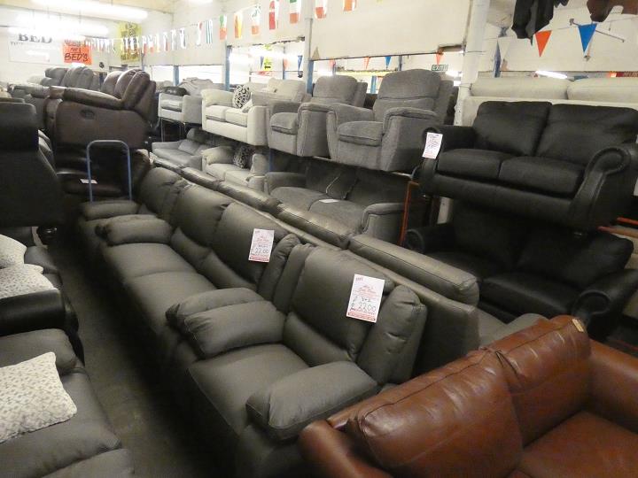 Sofa #16855 at Alec's clearance warehouse, Bolton