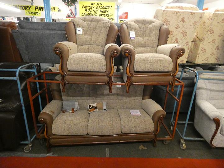 Sofa #17235 at Alec's clearance warehouse, Bolton
