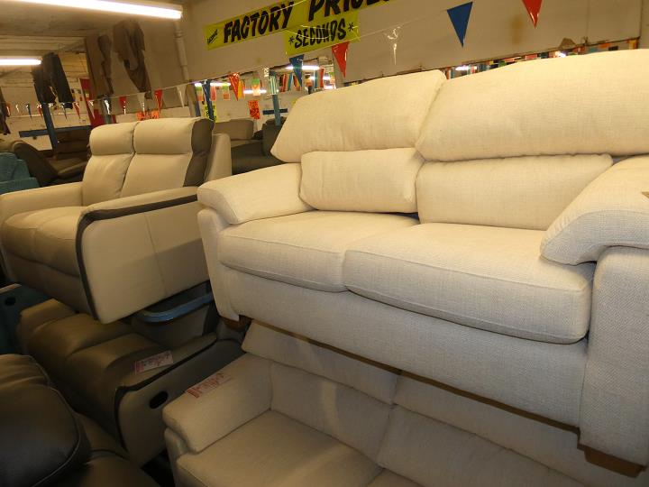 Sofa #17423 at Alec's clearance warehouse, Bolton