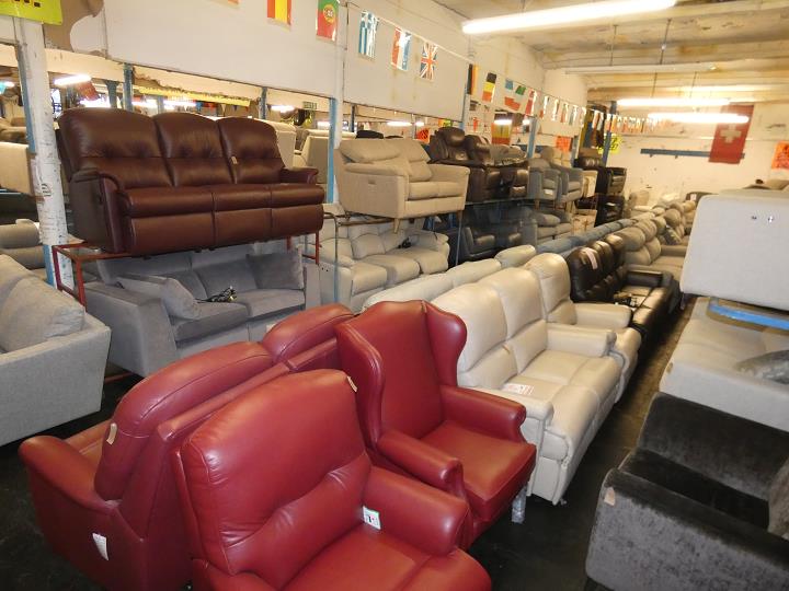 Sofa #17337 at Alec's clearance warehouse, Bolton