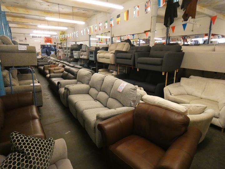 Sofa #15176 at Alec's clearance warehouse, Bolton