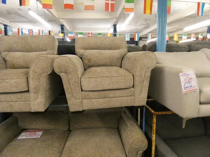 Sofa #15469 at Alec's clearance warehouse, Bolton
