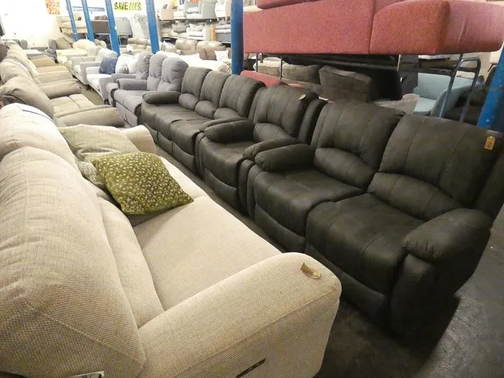 Sofa #15405 at Alec's clearance warehouse, Bolton