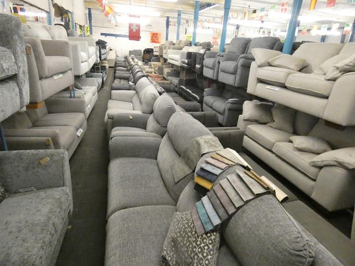 Sofa #15570 at Alec's clearance warehouse, Bolton