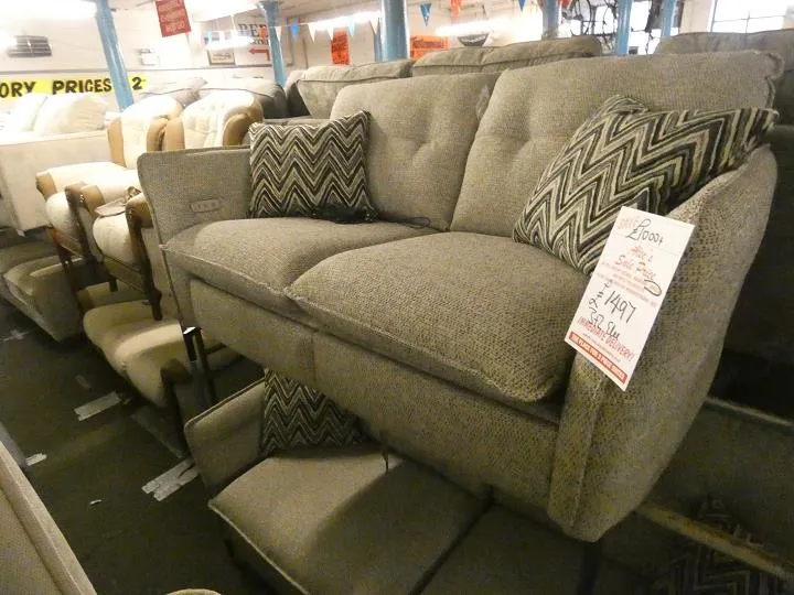 Sofa #15384 at Alec's clearance warehouse, Bolton