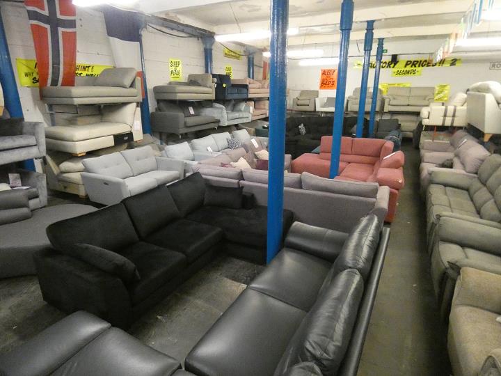 Sofa #15802 at Alec's clearance warehouse, Bolton