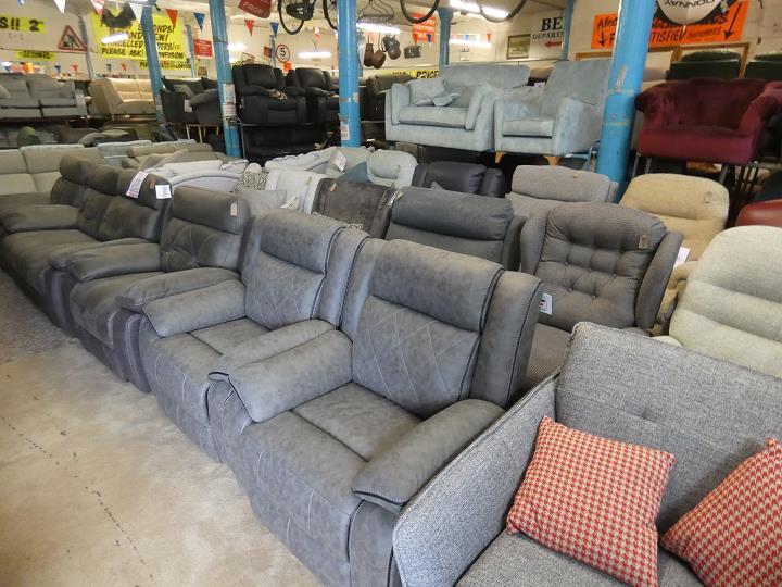 Sofa #15797 at Alec's clearance warehouse, Bolton