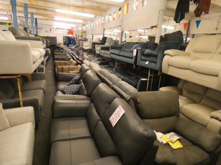 Sofa #15743 at Alec's clearance warehouse, Bolton