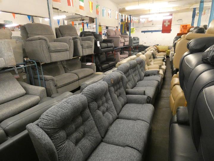 Sofa #16717 at Alec's clearance warehouse, Bolton