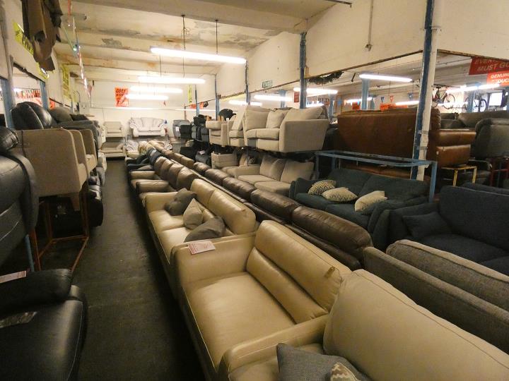 Sofa #16632 at Alec's clearance warehouse, Bolton