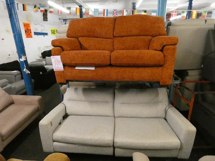 Sofa #16602 at Alec's clearance warehouse, Bolton