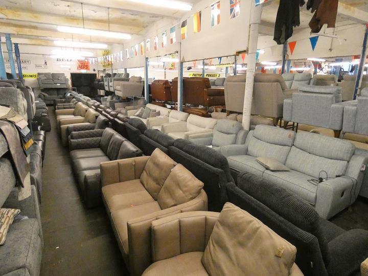 Sofa #15931 at Alec's clearance warehouse, Bolton