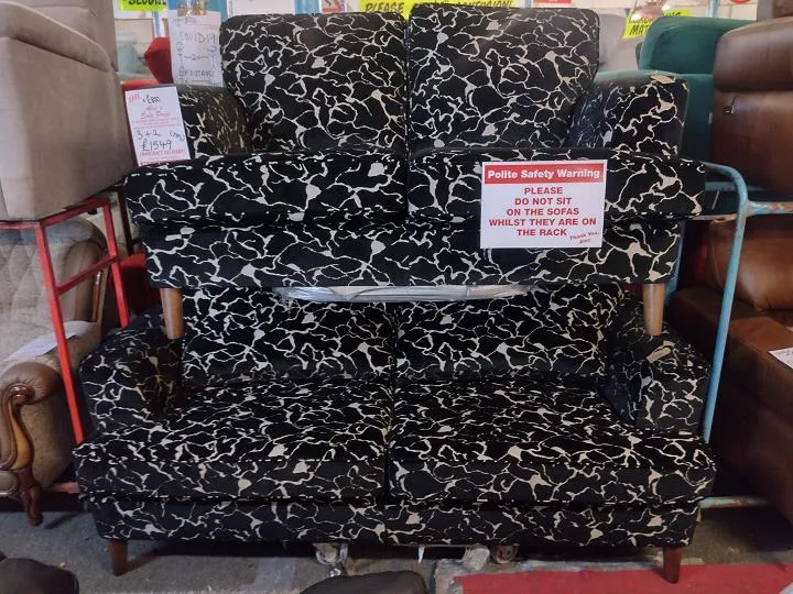 Sofa #12516 at Alec's clearance warehouse, Bolton