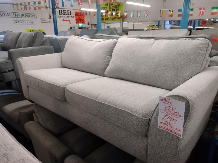 Sofa #12661 at Alec's clearance warehouse, Bolton