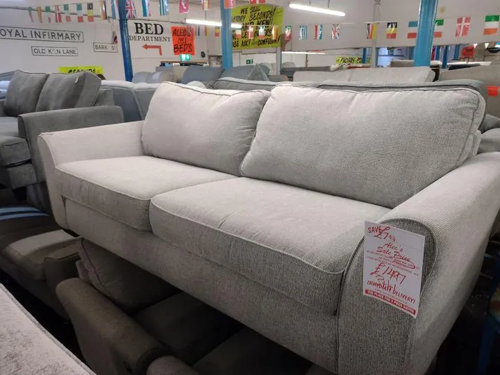 Sofa #12568 at Alec's clearance warehouse, Bolton