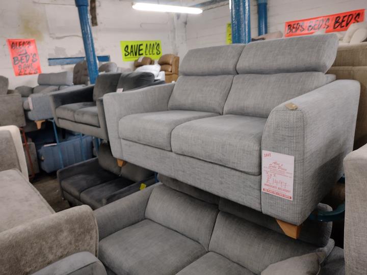 Sofa #12672 at Alec's clearance warehouse, Bolton
